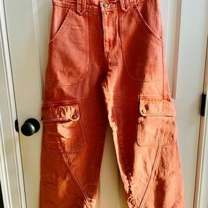 Free People Terracotta Pants